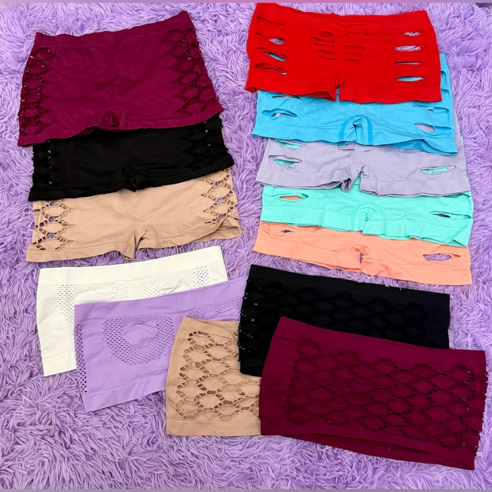Women's BoyShorts Multiple Colors and bralettes